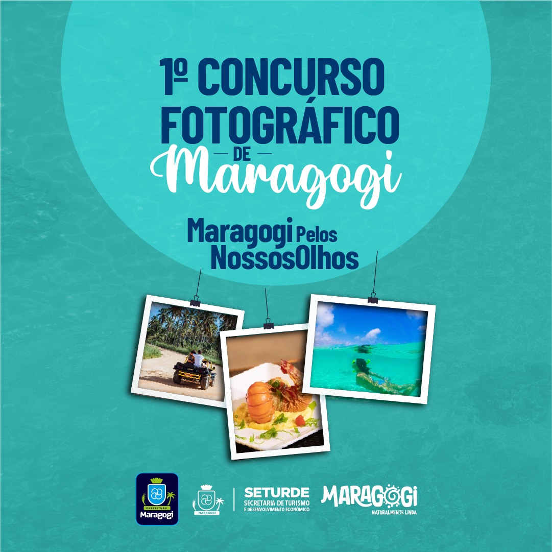 Inscrições para o I Concurso Fotográfico de Maragogi seguem até o dia 31 de maio